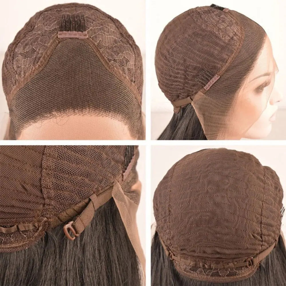 Make a statement with this purple and blonde loose wave 13x4 lace front wig—vibrant, stylish, and designed for a natural, flawless look! -