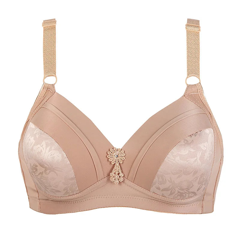 Plus Size Ladies Bra Without Steel Ring Very Comfortable -