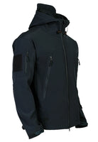 Stay prepared for any weather conditions with this tactical windproof and waterproof jacket for men. This versatile and durable jacket is perfect for outdoor activities and ensuring optimal protection from the elements. -