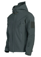 Stay prepared for any weather conditions with this tactical windproof and waterproof jacket for men. This versatile and durable jacket is perfect for outdoor activities and ensuring optimal protection from the elements. -