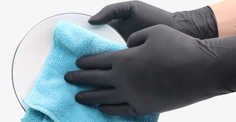 Hairdressing Heat Resistant Gloves Hair Straightener Perm Gloves Salon DIY Hair Styling Tools Anti-skid Hair Dying Gloves -