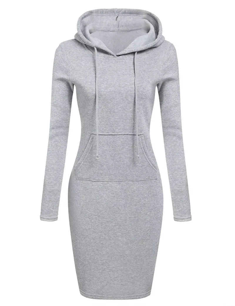 Women Hooded Dresses -