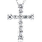 1.4ct Moissanite Diamond Cross -