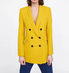 Business Double Breasted Suits Women -