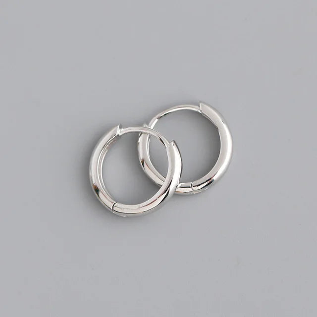100% Real Sterling SilverEar Buckle for Women Punk -