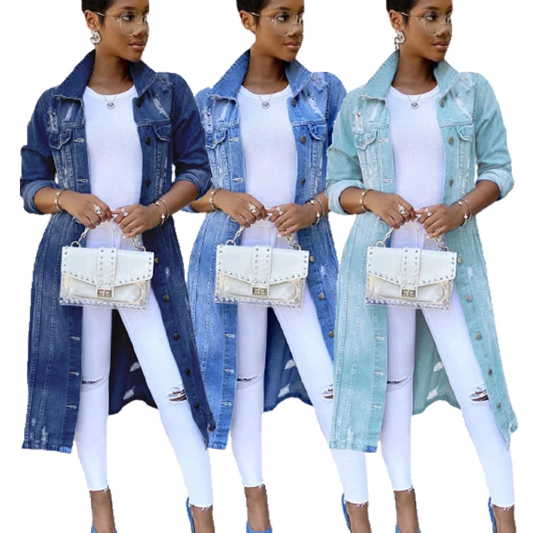 Long Jean Jacket (Women) -