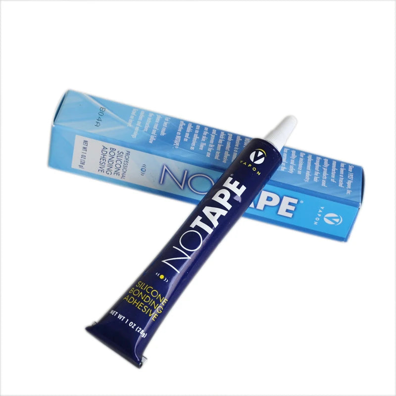 No Tape Lace Glue Waterproof Hair Systems Adhesives Strong Hold Wig Glue for Frontal Invisible Hair Bonding Glue Latex-Free -