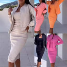 Cardigan Two Piece Set -