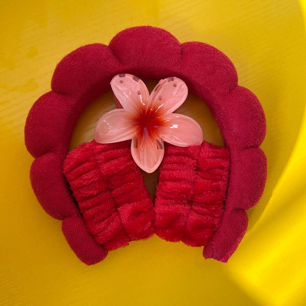 Fashionable Korean Velvet Fabric High Cranial Headband -