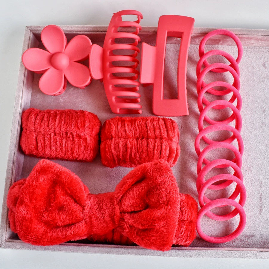 Fashionable Korean Velvet Fabric High Cranial Headband -