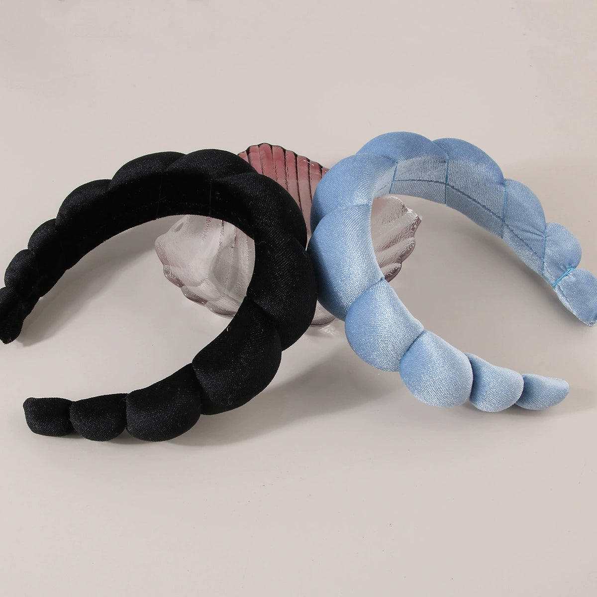 Fashionable Korean Velvet Fabric High Cranial Headband -