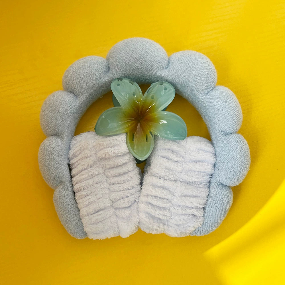 Fashionable Korean Velvet Fabric High Cranial Headband -