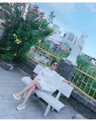 European Station 2025 Summer New Arrival Transparent Height Increasing Sandals Female Online Influencer Thick Sole Strap Platform Shoes Small Size Flats Sandals -