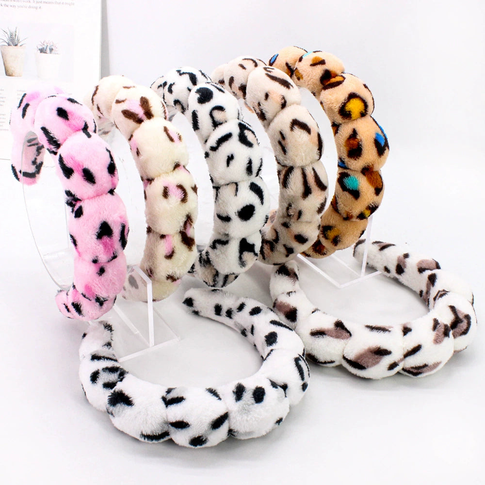 Fashionable Korean Velvet Fabric High Cranial Headband -