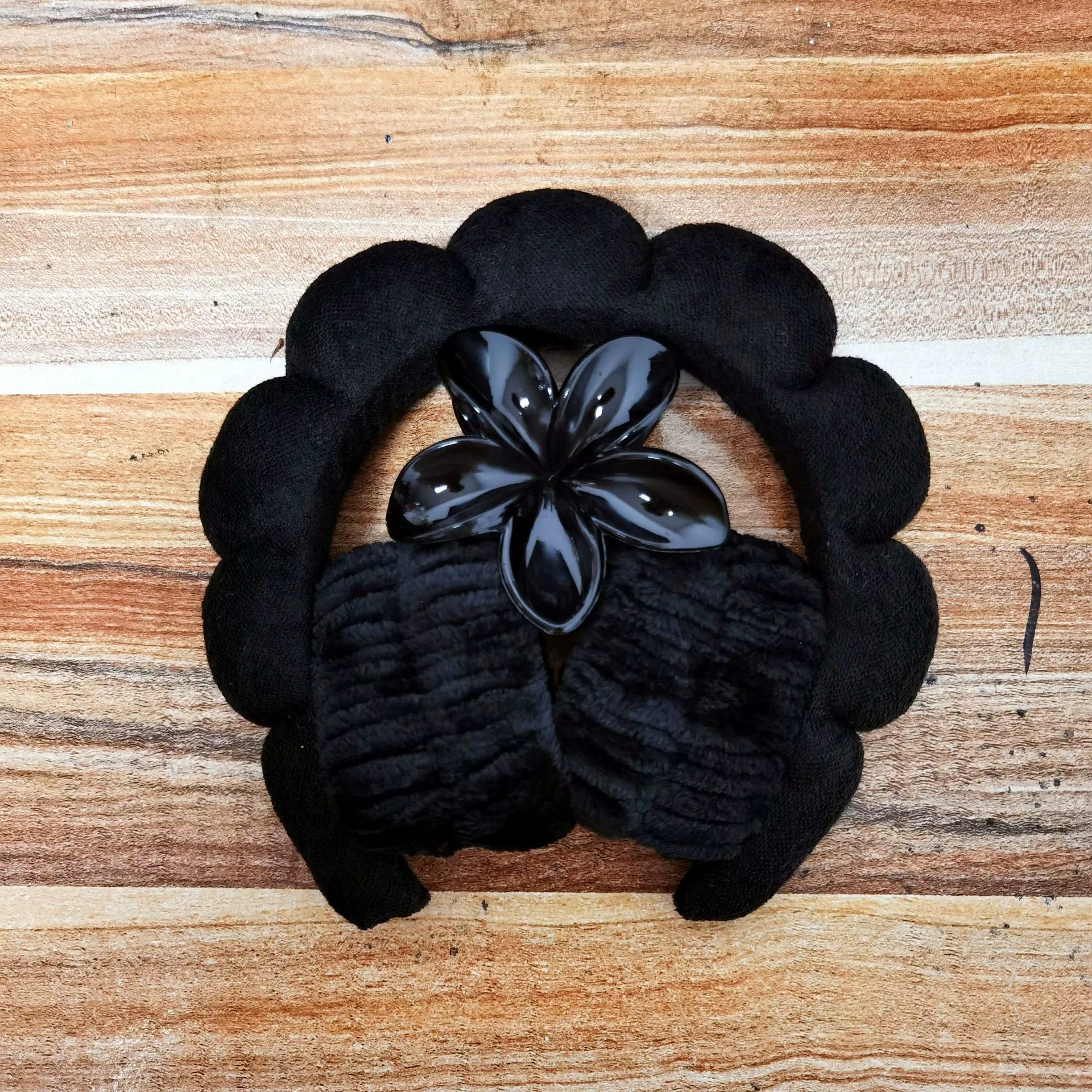 Fashionable Korean Velvet Fabric High Cranial Headband -