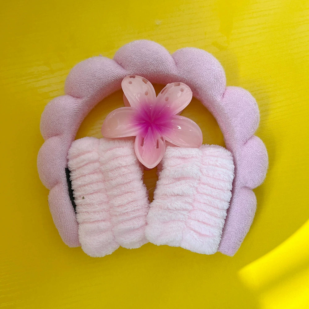 Fashionable Korean Velvet Fabric High Cranial Headband -