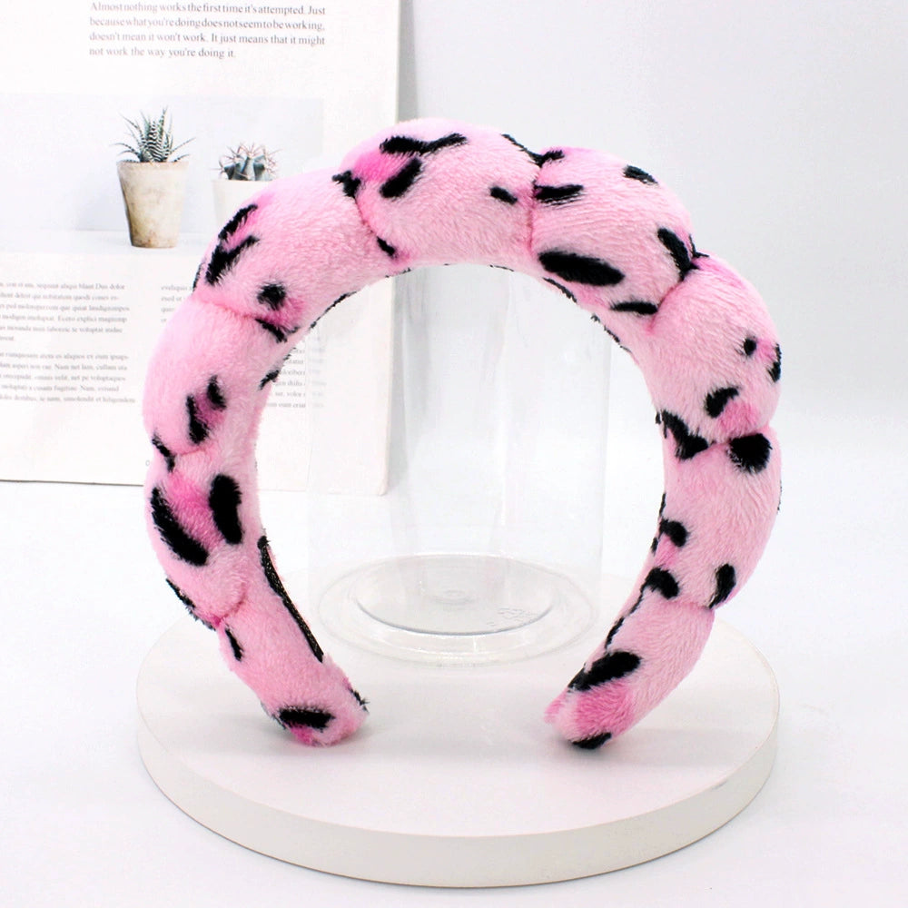 Fashionable Korean Velvet Fabric High Cranial Headband -