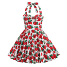 Hong Kong Style Retro Girl Western Style Polka Dot Short Sleeve Fashion Performance Costume Kids Cute Big Swing Dress European and American Summer -