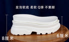 European Station 2025 Summer New Arrival Transparent Height Increasing Sandals Female Online Influencer Thick Sole Strap Platform Shoes Small Size Flats Sandals -