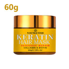 Revitalize your hair with this hair mask enriched with biotin, collagen, keratin, and essential oils. Nourish and repair dry, damaged hair for a healthier-looking mane. -