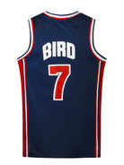 Men's Embroidered Team USA Basketball Jerseys (Throw Back) -
