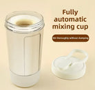 Rechargeable electric blender cup | protein powder shaker+coffee/milk/smoothies/protein milkshakes -