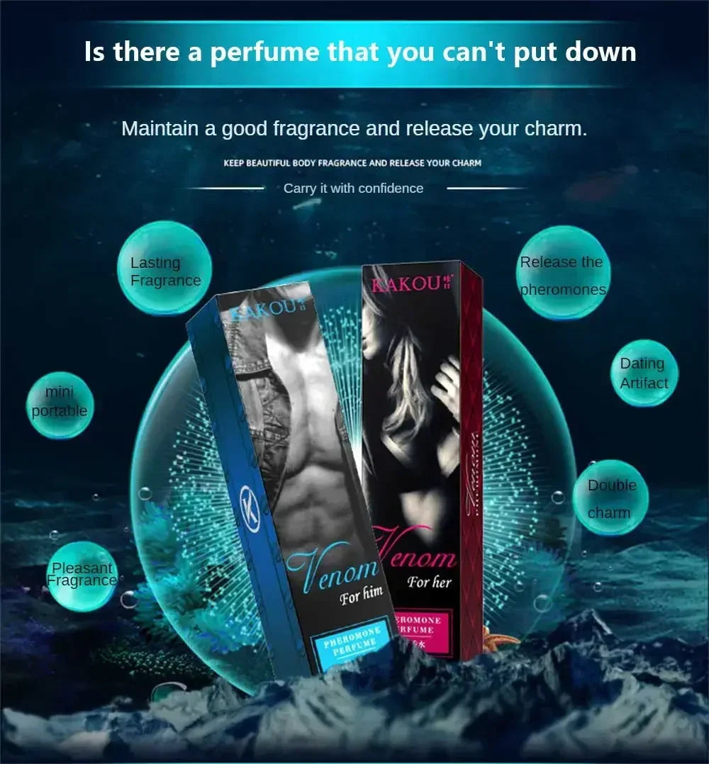 10ml Perfume for Men Women Ball Perfume Women Pheromone Men'S Essential Oil Perfume Attracts The Opposite Sex Lasting Fragrance -