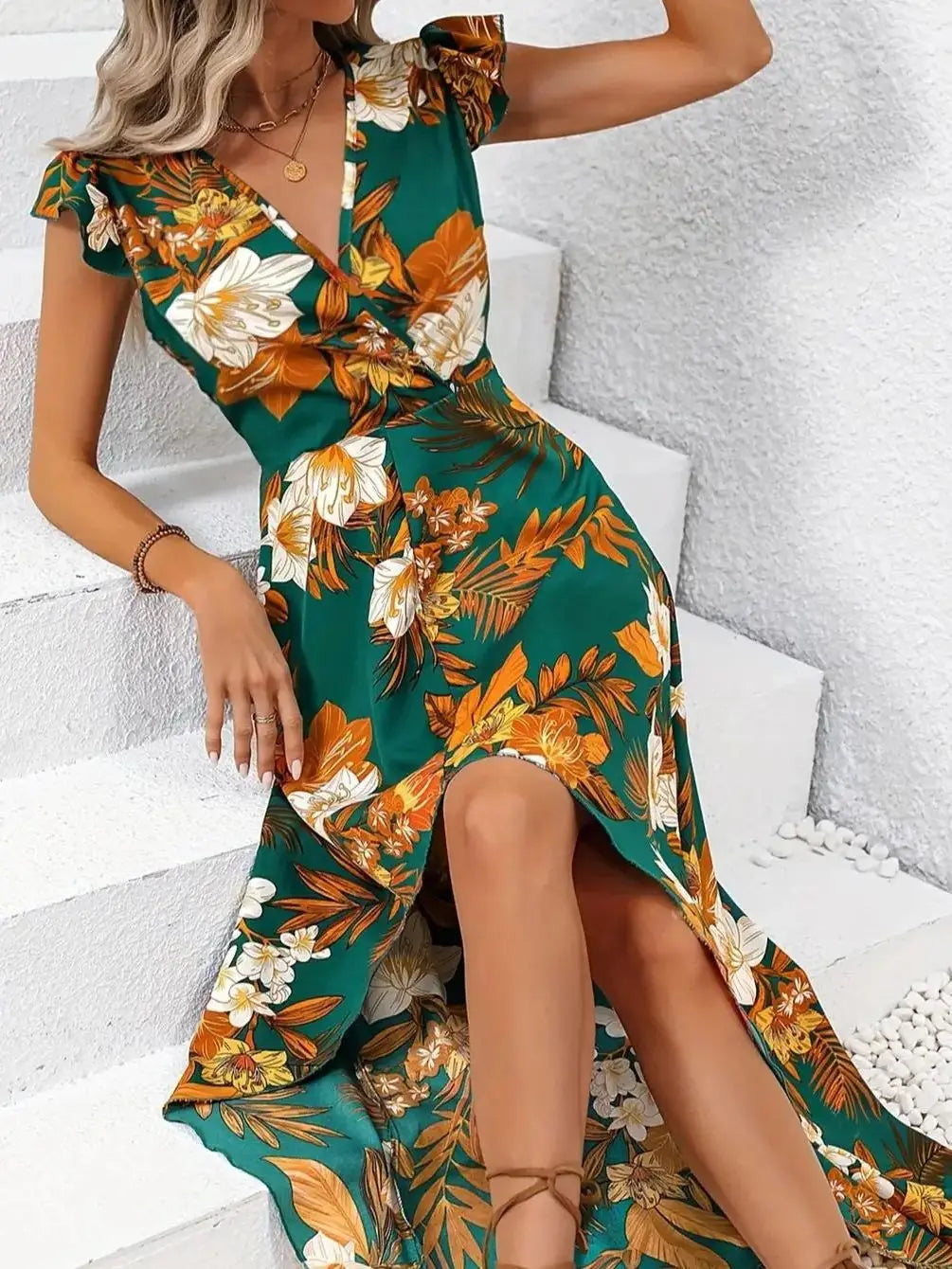 Floral dress -