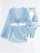 Swimwear Woman Swimsuit Cover Up Bikini Sets -