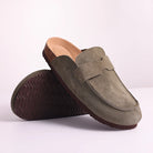Evshine 2024 Women Cork Slides Classic Clogs For Women Fashion Mules Indoor Home Cork Suede Slippers Outdoor Soft Beach Slippers -
