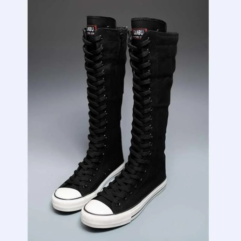 High Top Boot Lace-Up -