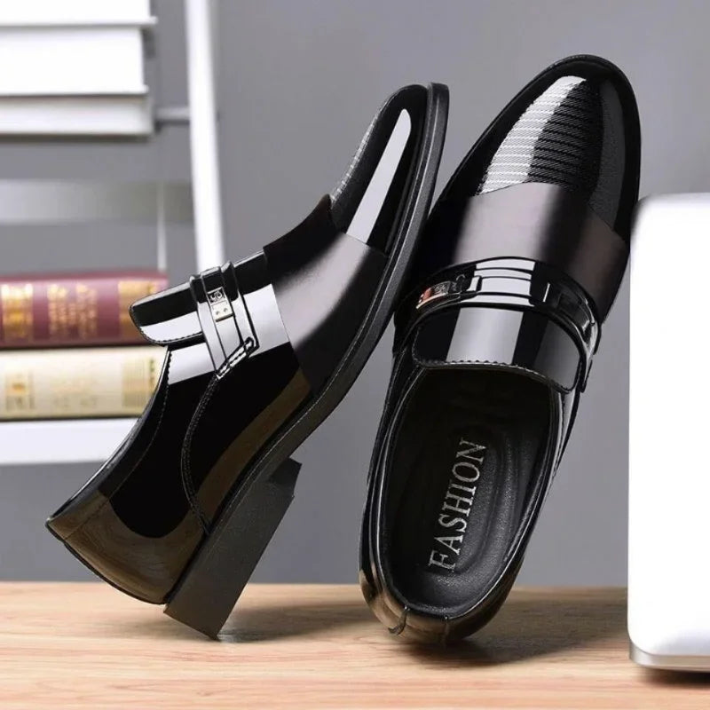 Step up your style with these luxury leather shoes for men—an elegant and premium choice for a sophisticated look! -