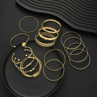 Gold Bracelets Set for Women -