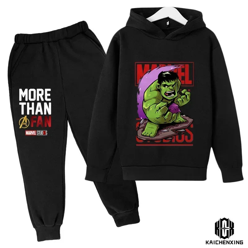 Marvel- Super Heros Hooded Pants Suit for Children -