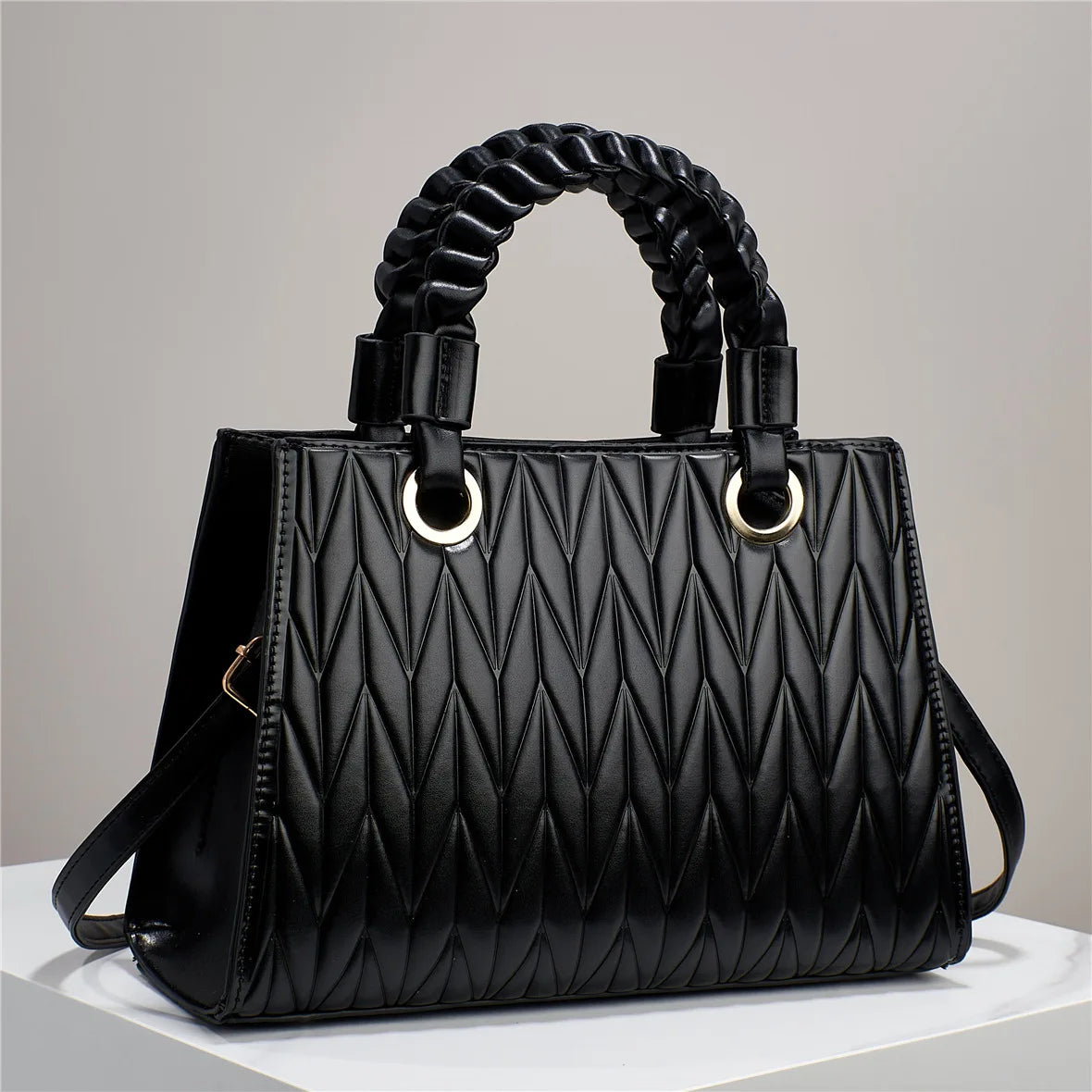 Elevate your style with this luxurious women's shoulder bag and handbag—perfect for adding a touch of sophistication and elegance to any outfit. -