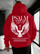 Psalm 91:4 Men & Women Hooded Sweatshirt -