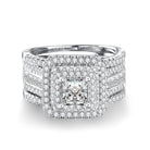 2PCS Moissanite Rings -
