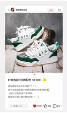Big Size 36-47outdoor Trendy Couple Style Walking Shoe Student White Board Men's Sneakers Running Hiking Tennis Boy Shoes Casual -