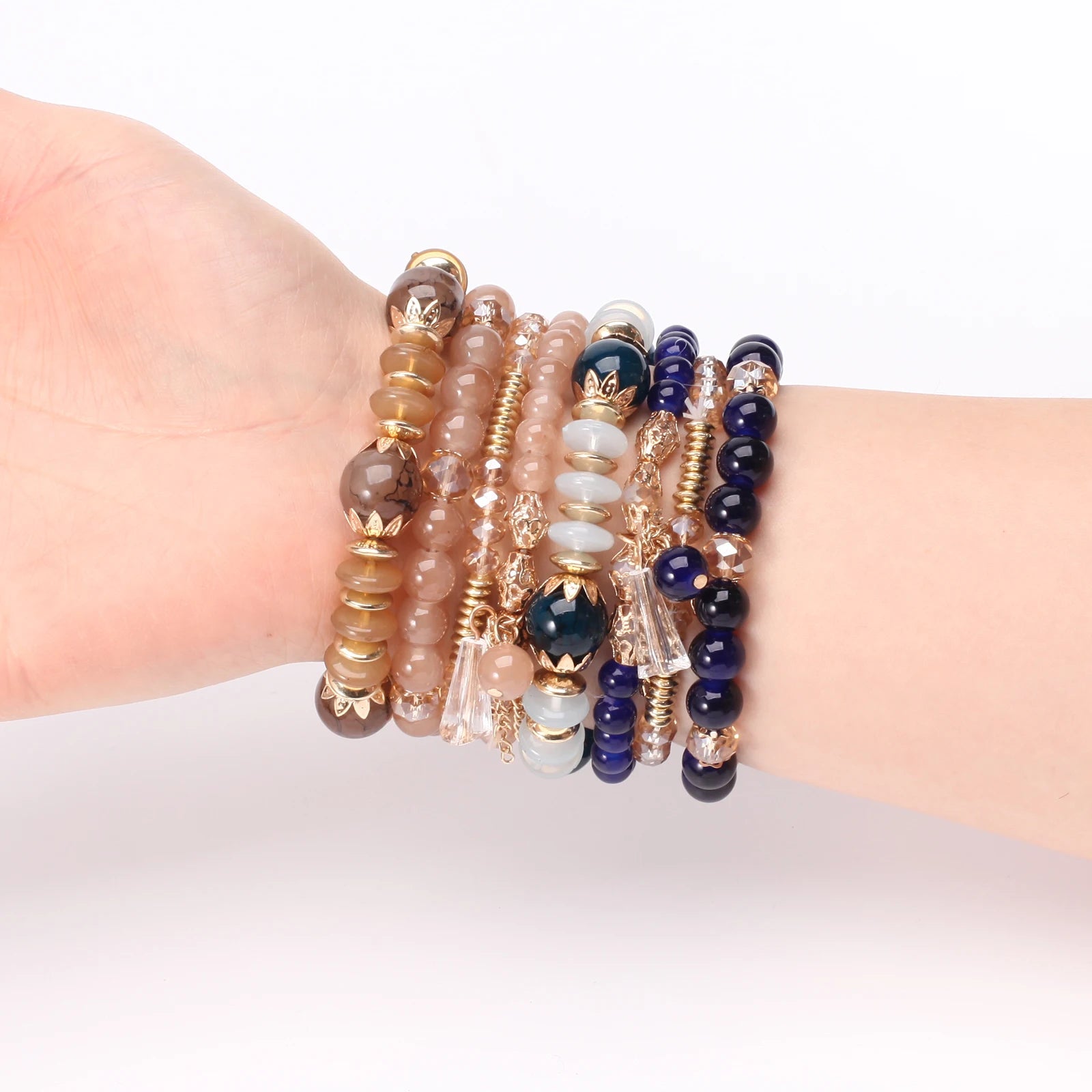Stackable Bead Bracelets -