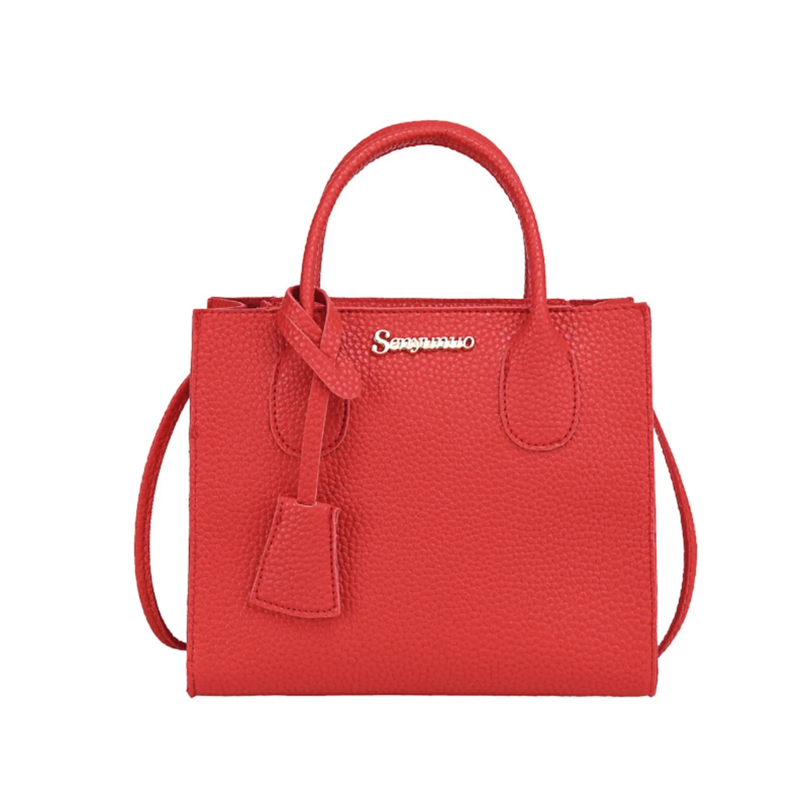 Carry your essentials in style with this versatile women's tote bag. Featuring a large capacity and made from casual PU leather, this crossbody handbag is perfect for adding a fashionable touch to your everyday look. -
