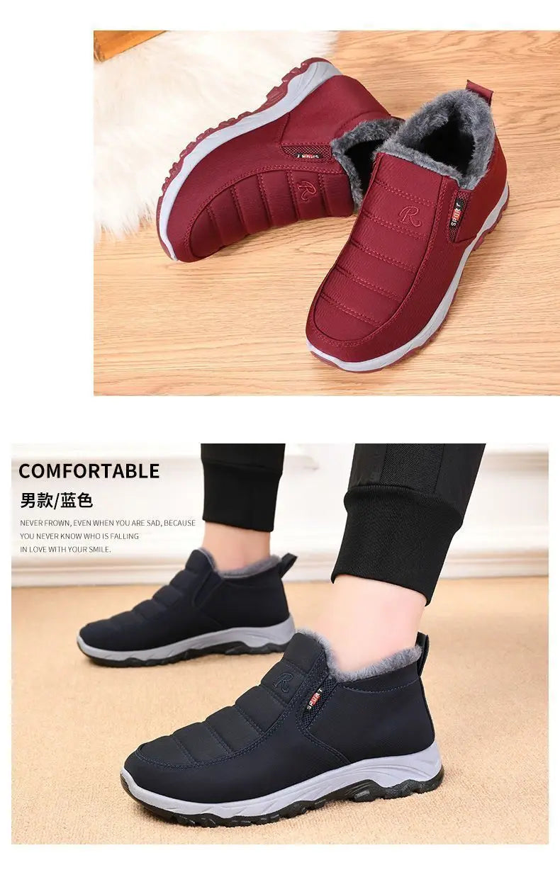 Women's Shoes Autumn Winter Casual Cotton Chunky Sole Warm Anti-Slip Affordable Free Shipping -