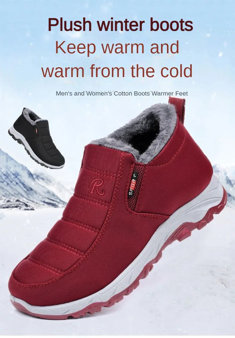 Women's Shoes Autumn Winter Casual Cotton Chunky Sole Warm Anti-Slip Affordable Free Shipping -