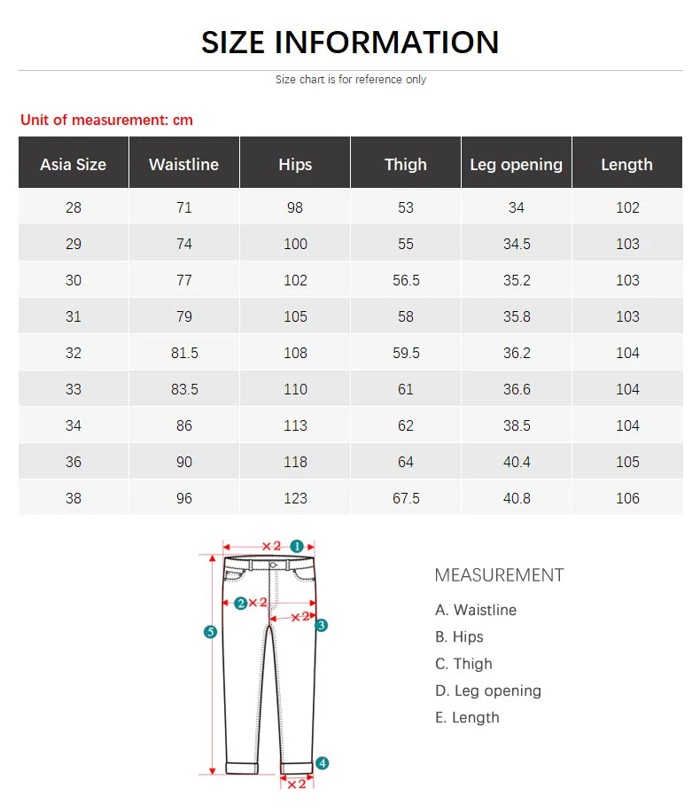 Men White Jeans Slim Fit -