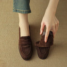 Brown Casual Flats -