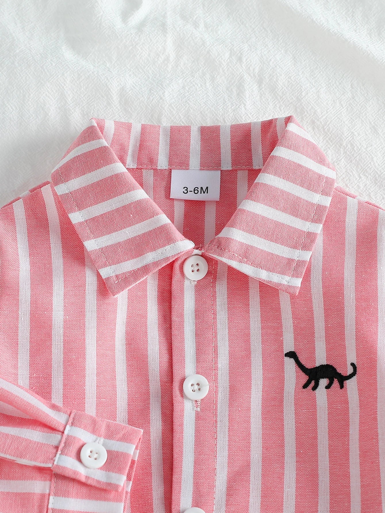 Spring Autumn Kids Baby Boys Clothes T-Shirt Toddler Striped Clothing Children Wears Infant Casual Blouse Clothes For 1-3Y -
