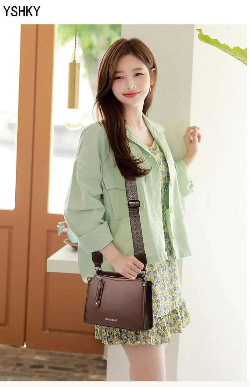 Elevate your style with this luxury designer crossbody bag for women, featuring a fashionable and chic color. Perfect for adding a touch of sophistication to your ensemble! -