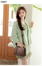 Elevate your style with this luxury designer crossbody bag for women, featuring a fashionable and chic color. Perfect for adding a touch of sophistication to your ensemble! -