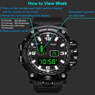 Fashion Men's Watch Sports Electronic Wristwatch -