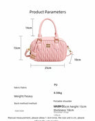 Stay stylish and organized with this new women's small square bag. With a versatile design that allows for multiple carrying options, this crossbody tote is perfect for daily use, providing both fashion and functionality in one chic accessory. -