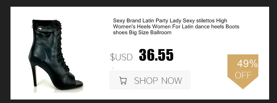 Women's 2020 Brand Party Boots Women's Sexy stilettos High Heels Footwear Women Latin dance heels shoes Latin 2020 For Ballroom -